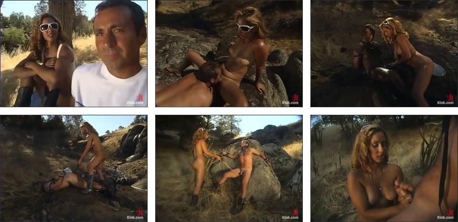 Mistress Isis Love fucks filthy slave boy in the ass, Scene 1